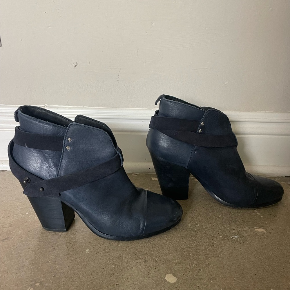 Rag And Bone Harrow Boot In Navy - image 7